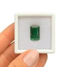 Turmalina Verde Azulada Retangular 7,79ct