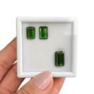 Turmalina Verde Baguete SET 11,67ct