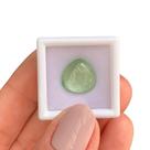 Turmalina Verde Gota Cabochão 6,56ct Turmalina Verde Gota Cabochão 6,56ct