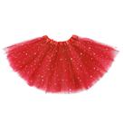Tutu Century Star Sparkle Red para meninas de 2 a 8 anos Tutu Century Star Sparkle Red para meninas de 2 a 8 anos
