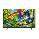TV 50 AOC Roku TV - Smart TV - LED 4K UHD - HDR10+ - Wi-Fi Dualband - Comando de Voz - 50U7045/78
