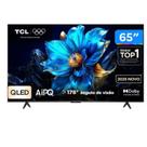 Tv 65p tcl qled 4k google tv wifi comando de voz 65p7k