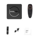 TV Box YOZHIXU De 128GB Com Android 14, 4K, 8K, Netflix, Google Voice, Wi-Fi 5G Dual Band E