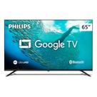 TV Philips 65 Polegadas 65PUG7019/78 Smart 4K Google TV Preto Bivolt