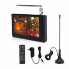 TV portátil Yoidesu de 5 polegadas 1920x1280 com antena 1500mAh Bat