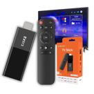 TV Stick 4K Ultra HD Smart TV Android 1GB RAM, 16GB Armazenamento Baixa Aplicativos