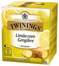 Twinings of london sabor limão com gengibre 15g 10 saquinhos