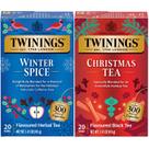 Twinings Té Variedad Navideña Dulce y Especiada 2 Paquetes