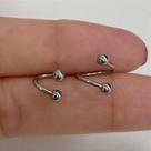 Twister titânio bolinhas rosqueáveis 1,2mm