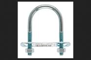 U-Bolt Hampton 8 mm x 4,5 cm L x 7,5 cm L Aço Zinco