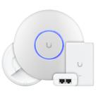 U6+ Plus Ubiquiti Com Fonte 30W 48V Roteador Wi-Fi 6 Access Point 3.0 Gbps + Injetor PoE+
