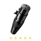 Ugreen Conector Ponta Xlr Canon Fêmea 3 Pinos