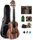 Ukulele Caramel CC207 Concert 23" em madeira de acácia com kit para adultos