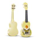Ukulele Colorida Butterfly de 21 polegadas para iniciantes, crianças e adultos