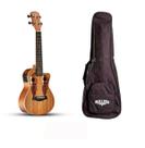 Ukulele Concert 23MNE Mahogany Elétrico Com Bag - Malibu