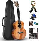 Ukulele Concert Caramel CAG47 Glossy Red African Mahogany