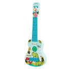 Ukulele Dinosaur 41 cm para crianças, design T-Rex, cor verde