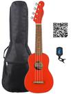 Ukulele Fender Edição Limitada Venice Soprano - Fiesta Red Ukulele Fender Edição Limitada Venice Soprano - Fiesta Red