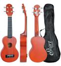Ukulele giannini acústico soprano uks-21 ns c/ bag