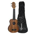 Ukulele Giannini Soprano GUK21 ZW Zebra Fosco Acústico Capa Ukulele Giannini Soprano GUK21 ZW Zebra Fosco Acústico Capa