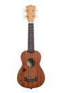 Ukulele Kala 15S Satin Mahogany com gravação a laser em ilha havaiana