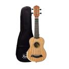 Ukulele Kalani Soprano 21 Maori Series Mogno KAL 400 SM BAG