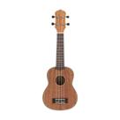 Ukulele kalanin soprano 21 c/ bag mogno kal 320sm friso e roseta abs