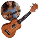 Ukulele Michael Soprano Profissional Mk21 Zb Zebrano