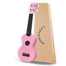 Ukulele POMAIKAI Soprano para iniciantes 21 polegadas rosa madeira