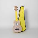 Ukulele Soprano 21 Abs Flamed Okume Amarelo C Capa 12717