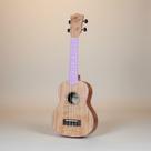 Ukulele Soprano 21 Abs Flamed Okume Roxo C/ Capa 12718