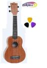 Ukulele Soprano Acústico Namastê - Mod NU21MBQ + Palhetas