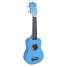 Ukulele Soprano de 21 polegadas para iniciantes, crianças e adultos, cor azul