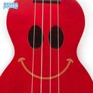 Ukulele soprano serie smile - vermelho