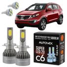 Ultra LED C6 H7 Lâmpada Farol Baixo Kia Sportage 2011 Diante