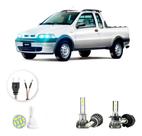 Ultra Led Nano 22000lm Fiat Strada G2 2001-2004 Alto Baixo