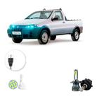 Ultra Led Nano 22000lm Fiat Strada G3 2004-08 Alto Baixo H4