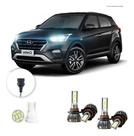 Ultra Led Nano 22000lm Hyundai Creta 2.0 2017-22 Alto Baixo