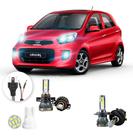 Ultra Led Nano 22000lm Kia Picanto 2012-16 Alto Baixo Milha