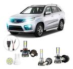 Ultra Led Nano 22000lm Kia Sorento 2010-13 Alto Baixo Milha