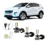 Ultra Led Nano 22000lm Kia Sportage 2017-21 Alto Baixo Milha