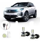 Ultra Led Nano 22000lm Peugeot 3008 2016-2021 Alto Baixo