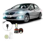 Ultra Led Nano 22000lm Peugeot 408 2016-2021 Farol Milha Ultra Led Nano 22000lm Peugeot 408 2016-2021 Farol Milha