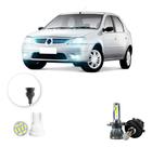 Ultra Led Nano 22000lm Renault Logan 2007-2010 Alto Baixo
