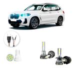 Ultra Led Nano Bmw X3 2004-2020 22000lm Farol Alto Baixo