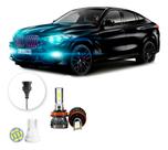 Ultra Led Nano Bmw X6 2010-2020 H11 22000lm Farol De Milha
