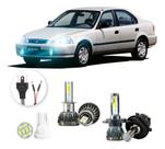 Ultra Led Nano Honda Civic 1996-1998 H4 H3 22000lm