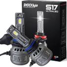 Ultra Led S17 6000k Efeito Xenon 9012 10.000 Lumens Branca