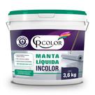 Ultra Manta Liquida 3,6Kg Multiuso Incolor Invisivel Para Impermeabilização Fissuras CRCOLOR