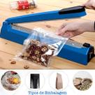 Ultra Seladora de sacolé chuchup alimentos Manual 20 Cm 220v